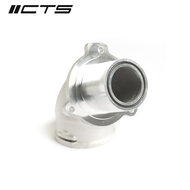 CTS Turbo Cast High Flow Muffler delete &ndash; Turbo outlet - VAG