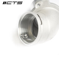 CTS Turbo Cast High Flow Muffler delete &ndash; Turbo outlet - VAG