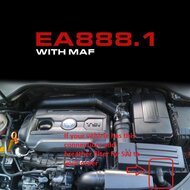 CTS Turbo Air Intake - 3 inch - 1.8/2.0 TSI EA888.1 + EA888.