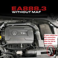 CTS Turbo Air Intake - 3 inch - 1.8/2.0 TSI EA888.1 + EA888.