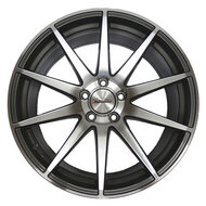 Team Dynamics GTX Gloss Graphite (front polished) 8.5 x 19-inch