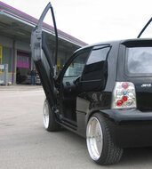 LSD Doors Lambo Style Doors system Volkswagen [6E,6X] NIET voor GTi