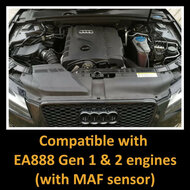 MST Performance Induction Kit for Audi A4 &amp; A5 TFSI EA888 Gen 1 &amp; Gen 2 With MAF Sensor