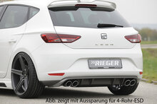 Rieger Tuning achterbumper verlenging