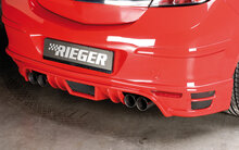 Rieger Tuning uitlaatdemper, rechts, links, met stempel