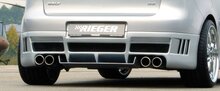 Rieger Tuning uitlaatdemper Golf 5, links/rechts, 4x76mm