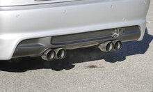 Rieger Tuning uitlaatdemper, 4x90mm centraal BMW 3-serie E46 320/325/330; 2,2l 125kW; 2,5l 141kW; 3,0l 170kW