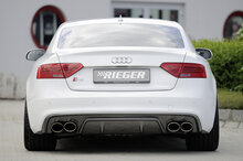 Rieger Tuning uitlaatdemper, 4-cilinder &oslash; 55mm aansluiting Audi A5 [B8] 1,8l TFSI 88/118/125kW; 2,0l TDI 105/125/130/140kW