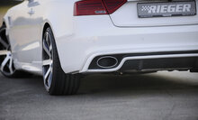 Rieger Tuning uitlaatdemper, 2,7l/3,0l TDI 140/176 kW Audi A5 / A4 [B8] (Cabrio 1,8l 118 kW; 2,0l TFSI 132/155kW 3,0l TDI)