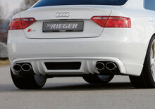 Rieger Tuning uitlaatdemper, links, rechts, met Y-adapter