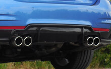 Rieger Tuning uitlaatdemper BMW alleen 435i, F32/F33/F36 BMW 4-Serie F32/33/36 4x80mm rond gerold zonder demper (type 12)