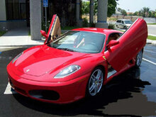 LSD Doors Lambo Style voor Ferrari F430 [F131 incl spider