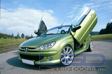 LSD Doors Lambo Style voor Peugeot cabrio (CC)