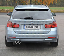 Simons Sportuitlaat BMW 3-serie F30/31 Sedan/touring [f30/31] -06/2015
