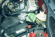 Cold Air Intake Renault Clio 1 diesel 1.9 D: zonder stuurbekrachtiging