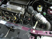 Cold Air Intake Ford Escort/Orion diesel 1.8 TD 66kw met luchtmassameter