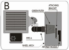Cold Air Intake Nissan Pick Up 2.5TD 76kw 4WD (D22)
