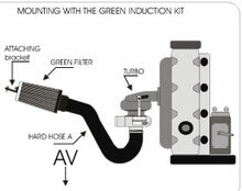 Cold Air Intake Renault R21 diesel 2.1 TD 65kw mot.J8S