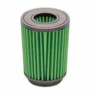 GREEN Universeel filter Cilindrisch twin-cone &Oslash; 60mm flens Inox top - 200mm hoog, diameter 100mm