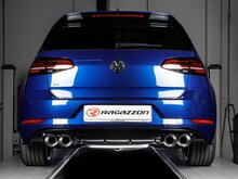Vervangingspijp voor katalysator van rvs extra grote uitlaatpijpdiameter 76 mm vereist ecu-remapping