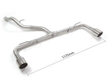 Ragazzon Einddemper VW Golf Mk8 (typ CD) - 1.5TSI - 1.5eTSI (110kW - NO Multilink) 12/2019-