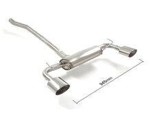 Ragazzon Einddemper Fiat 500X (typ334) 2015-2023 - 1.4Multiair (103kW) 2015-2018