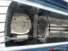 Roestvrijstalen metalen katalysator 200 cpsi met verwijdering van opf/gpf-filter alle originele sensorposities beschikbaar uitlaatpijp met een extra grote diameter van 70 mm vereist ecu-remapping