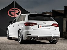 Connecting sleeve for the installation of 50.0804.80 / 50.0805.80 on the original rear muffler.