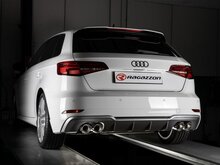 Roestvrijstalen metalen katalysator 200 cpsi met verwijdering van opf/gpf-filter alle originele sensorposities beschikbaar vereist ecu-remapping