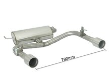 Ragazzon Einddemper Toyota Celica Mk7 (T23) 1999-2005 - 1.8 I VVT-I (105kW) 2000-2005
