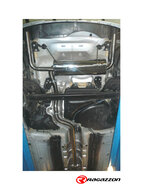 2e roestvrijstalen vervangingspijp voor katalysatoren