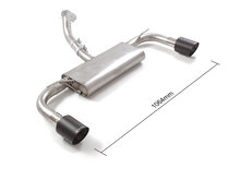 Ragazzon Einddemper Ford Focus Mk4 (typ DEH) 2018- 1.0 Ecoboost (92kW / 92kW Hybrid - NO Multilink) 2018-