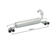 Ragazzon Einddemper Smart Fortwo (typ453) 2014-2024 - 0.9 (66kW) 2014-2019