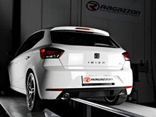 Ragazzon Einddemper Seat Ibiza Mk5 (KJ - 6F) 2017- 1.5TSI (110kW) / 1.5TSI (110kW) FR 2017-