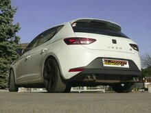 Stainless steel rear tube group N with round tail pipe 2x80 mm staggered Oversized exhaust pipe diameter 60 mm&nbsp;
