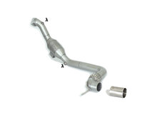 Ragazzon Metalen katalysator 200 cpsi Ford Mustang Mk6 2015-2023 - Cabrio 2.3i Ecoboost (233 / 213kW) 2015-2020