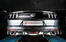 Ragazzon RVS voorpijp Ford Mustang Mk6 2015-2023 - Coup&egrave; 5.0 V8 GT (310kW) &oslash;76mm 2015-2017