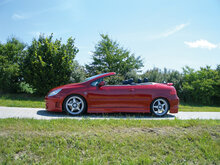 Rieger Tuning sideskirt Rechts Peugeot 307