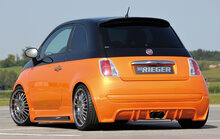 Rieger Tuning sideskirt Rechts Fiat 500