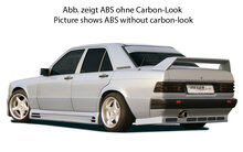 Rieger Tuning achterraam afdekking Mercedes 190 [W201] Sedan