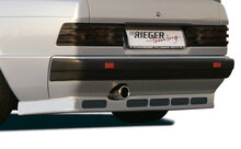 Rieger Tuning achterbumper verlenging Mercedes 190 [W201] Sedan