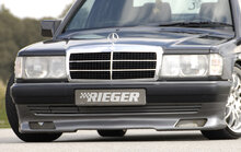 Rieger Tuning voorspoiler lip Mercedes 190 [W201] Sedan