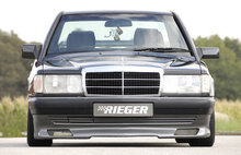 Rieger Tuning voorspoiler lip Mercedes 190 [W201] Sedan