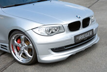 Rieger Tuning voorspoiler lip BMW 1-Serie E81