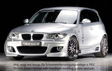 Rieger Tuning voorbumper BMW 1-Serie E81