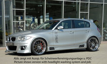 Rieger Tuning voorbumper BMW 1-Serie E81