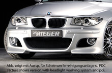 Rieger Tuning voorbumper BMW 1-Serie E82/88