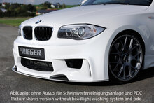 Rieger Tuning voorbumper BMW 1-Serie E82/88