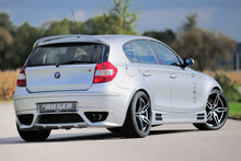 Rieger Tuning achterbumper verlenging BMW 1-Serie E87