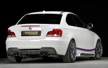 Rieger Tuning/Supersprint ESD voor BMW E82/E88 Coup&egrave;/Cabrio BMW 1-Serie E87